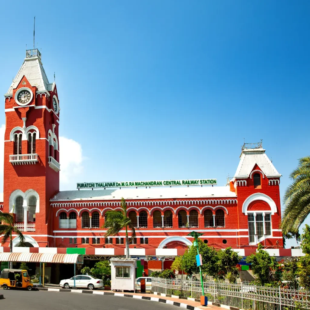 chennai central railway station india chennai central railway station india