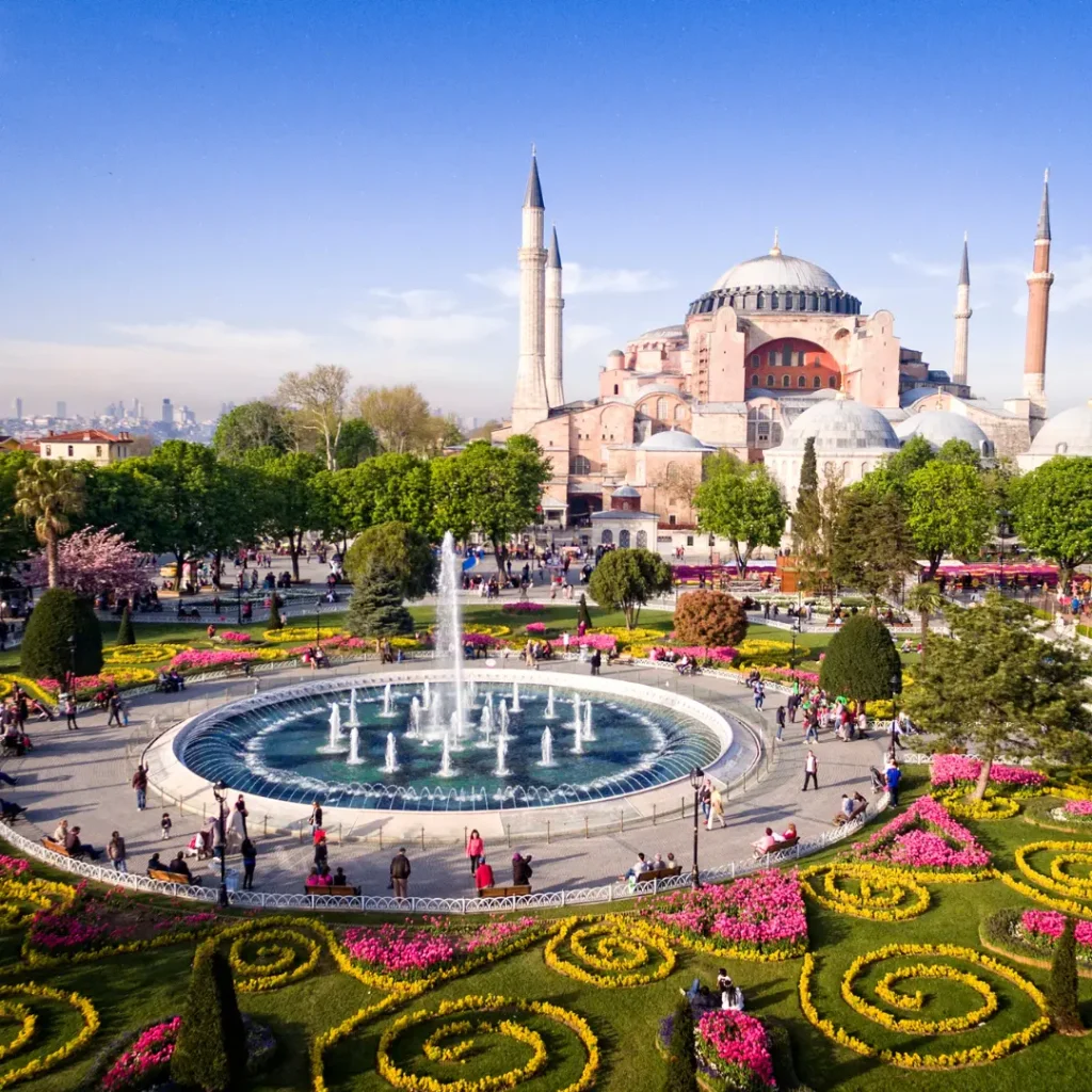 Hagia Sophia in Istanbul Turkey